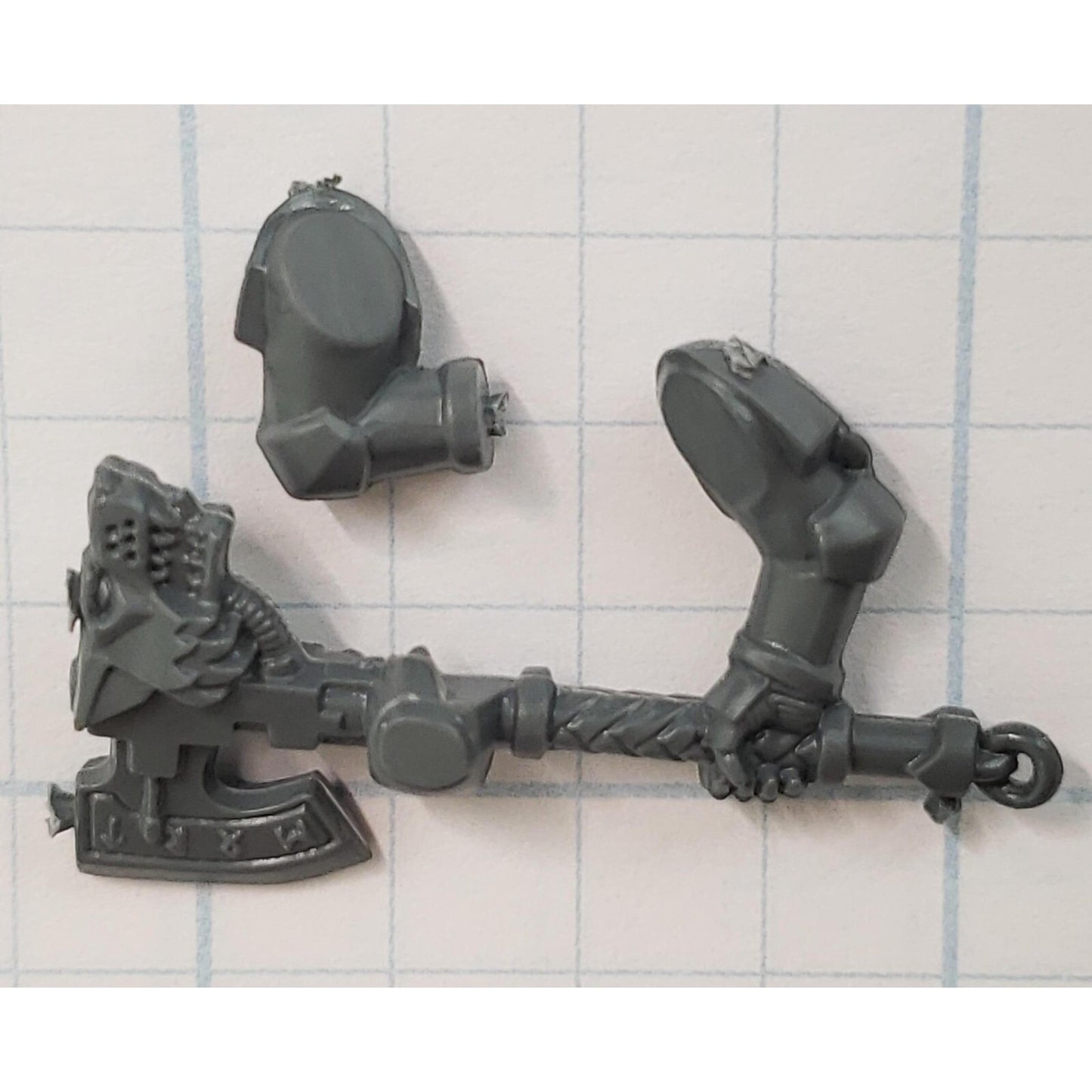 40k Space Wolves Bits Wolf Pack Wolf Guard Engraved Two-Hand Power Axe