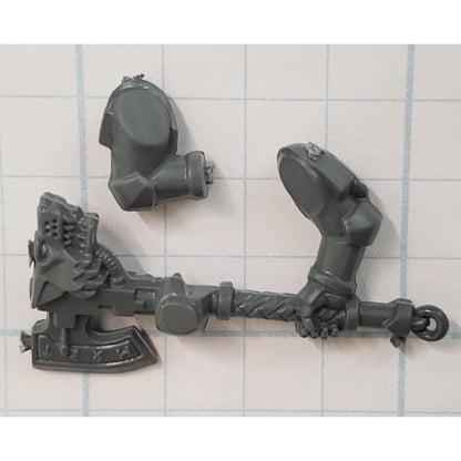 40k Space Wolves Bits Wolf Pack Wolf Guard Engraved Two-Hand Power Axe