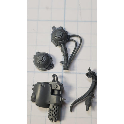 40K Space Marine Bits Aggressor Gravis Flamestorm Gauntlet Set #22