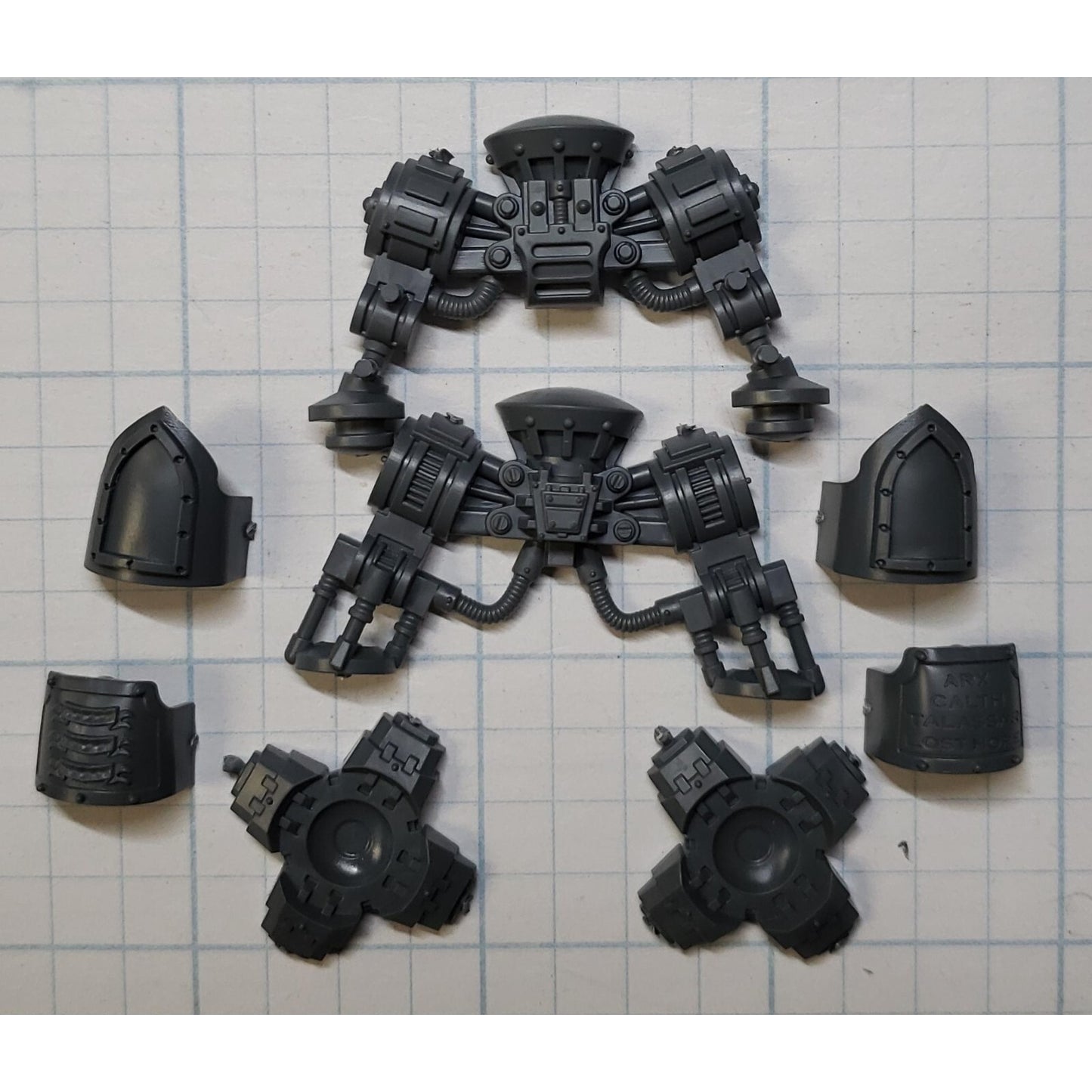40K Space Marine Bits Venerable Dreadnought Legs w Armor