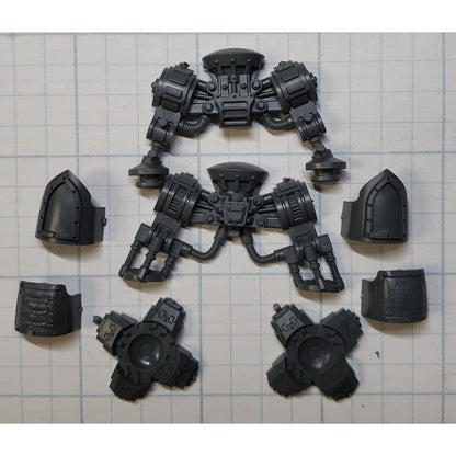 40K Space Marine Bits Venerable Dreadnought Legs w Armor