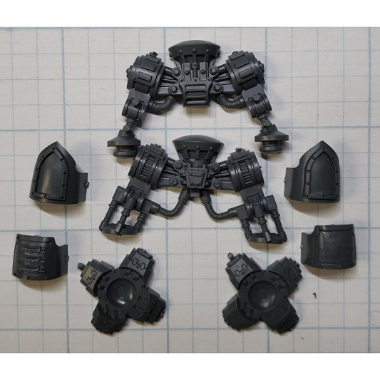 40K Space Marine Bits Venerable Dreadnought Legs w Armor