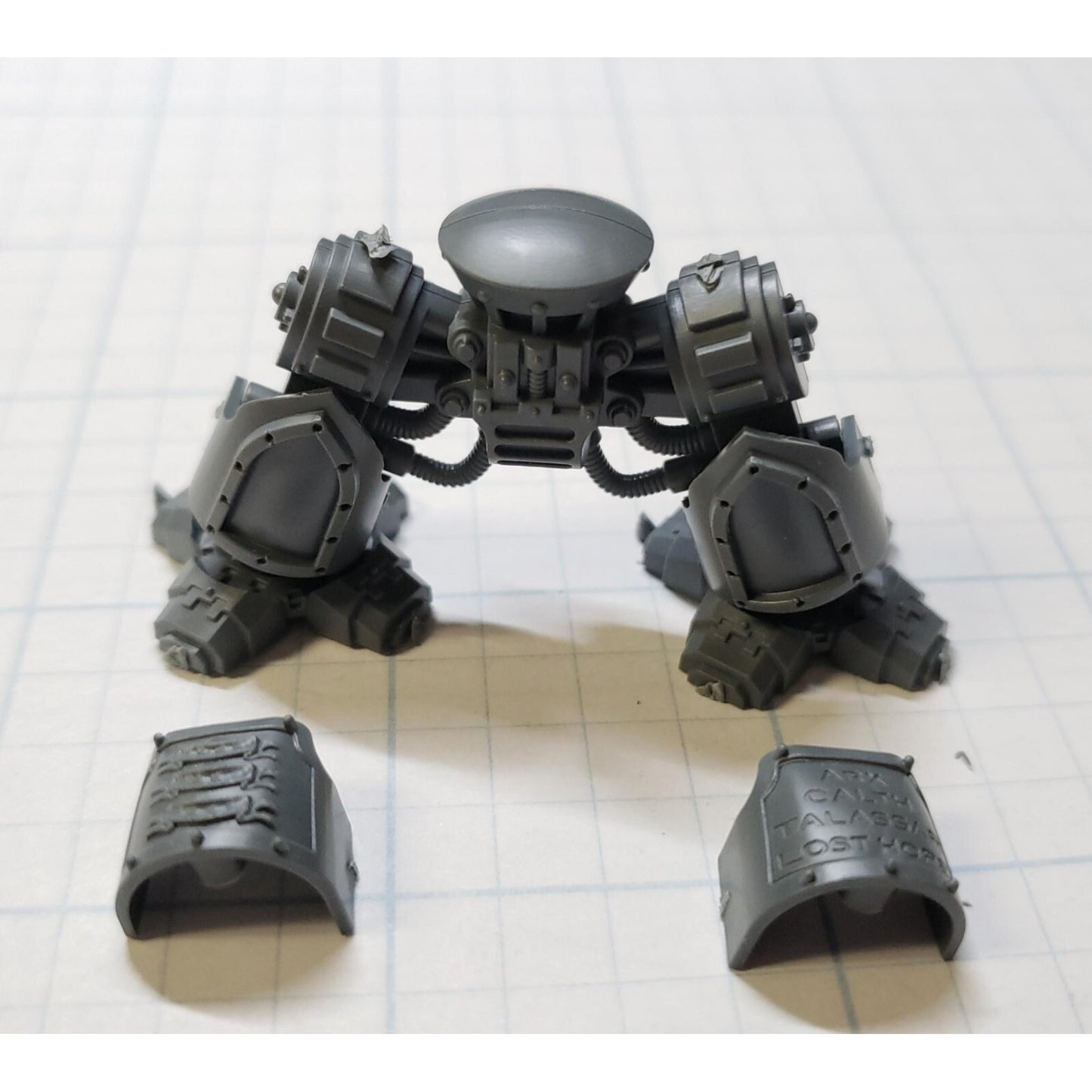 40K Space Marine Bits Venerable Dreadnought Legs w Armor