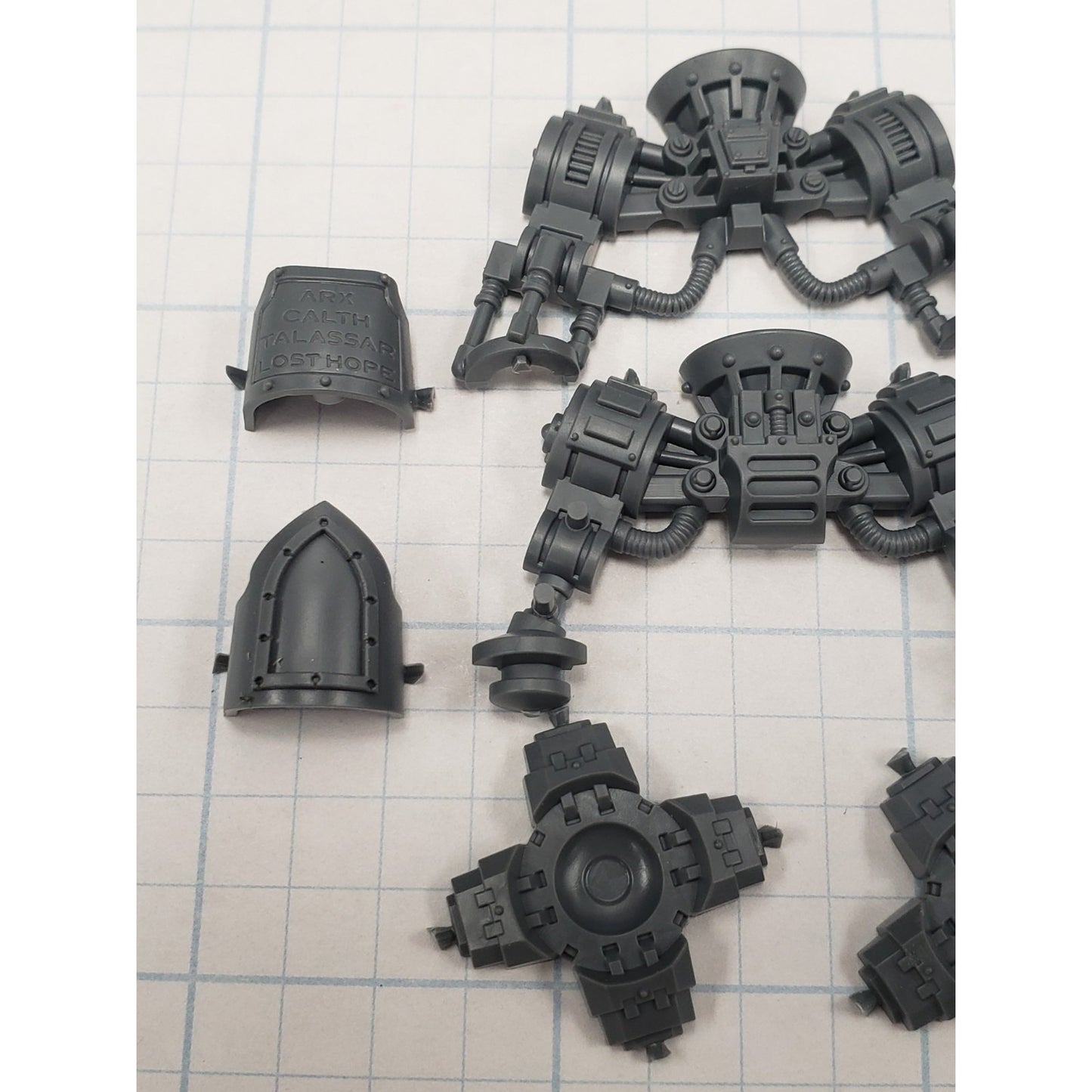 40K Space Marine Bits Venerable Dreadnought Legs w Armor