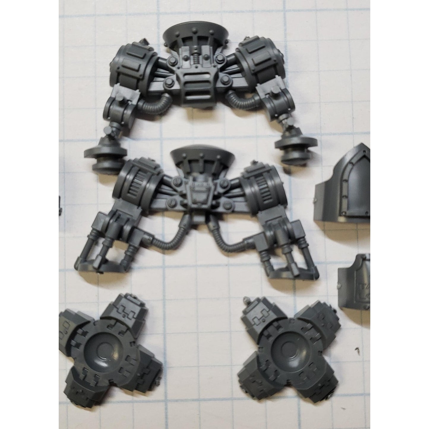 40K Space Marine Bits Venerable Dreadnought Legs w Armor