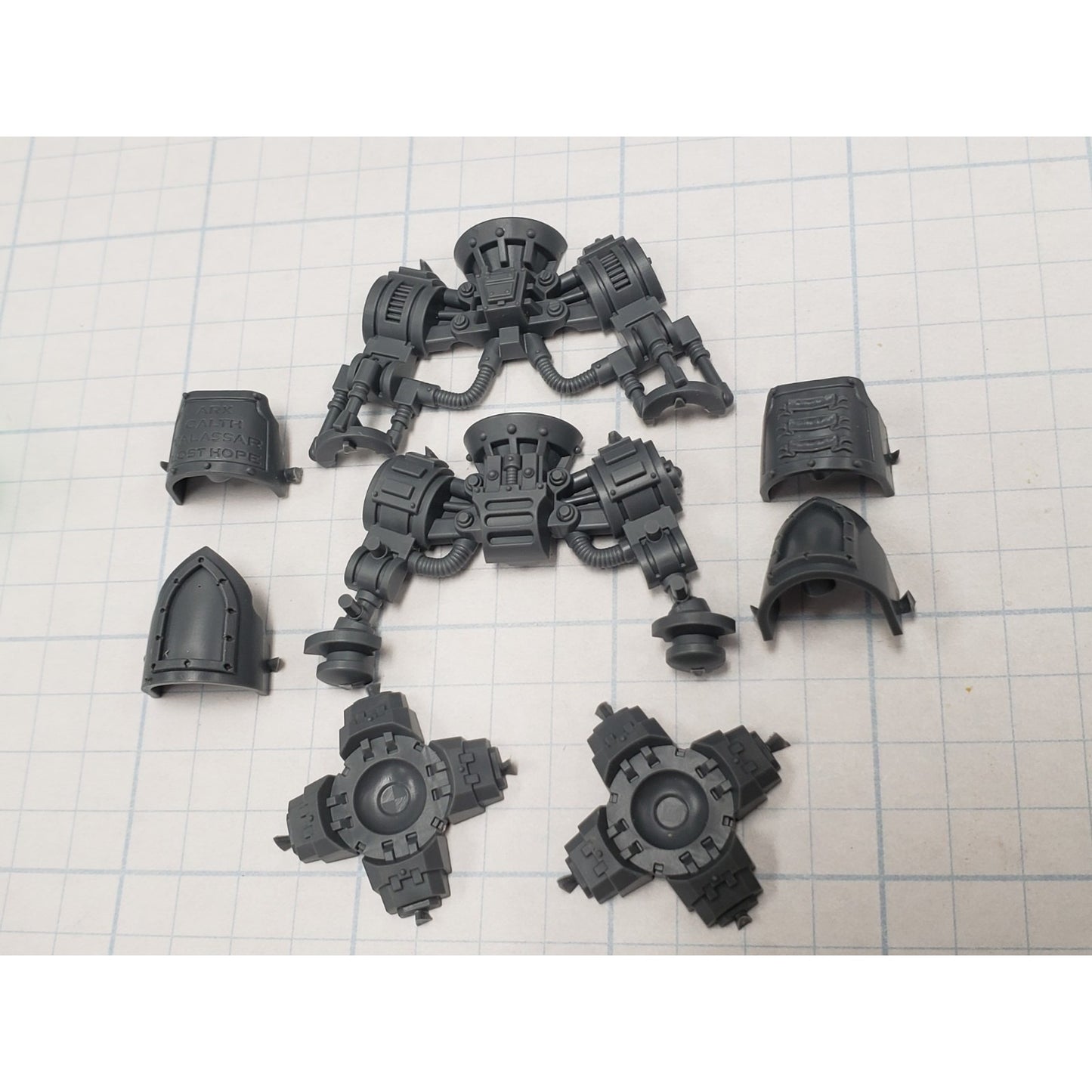 40K Space Marine Bits Venerable Dreadnought Legs w Armor