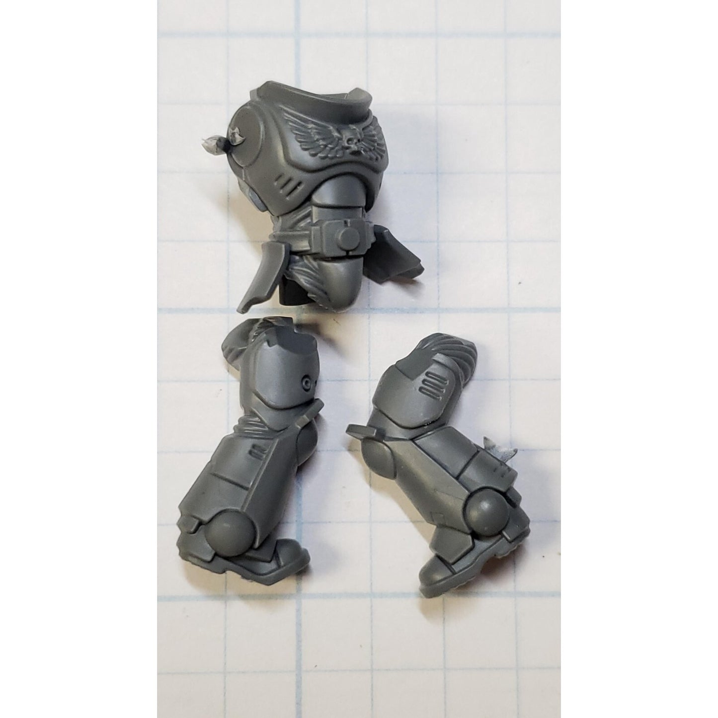 Space Marine Bits Assault Intercessor Armored Torso & Legs Set AA