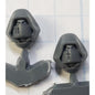 40k Dark Angels Bits Upgrade Hooded Crusade Helmet Heads x2 H27