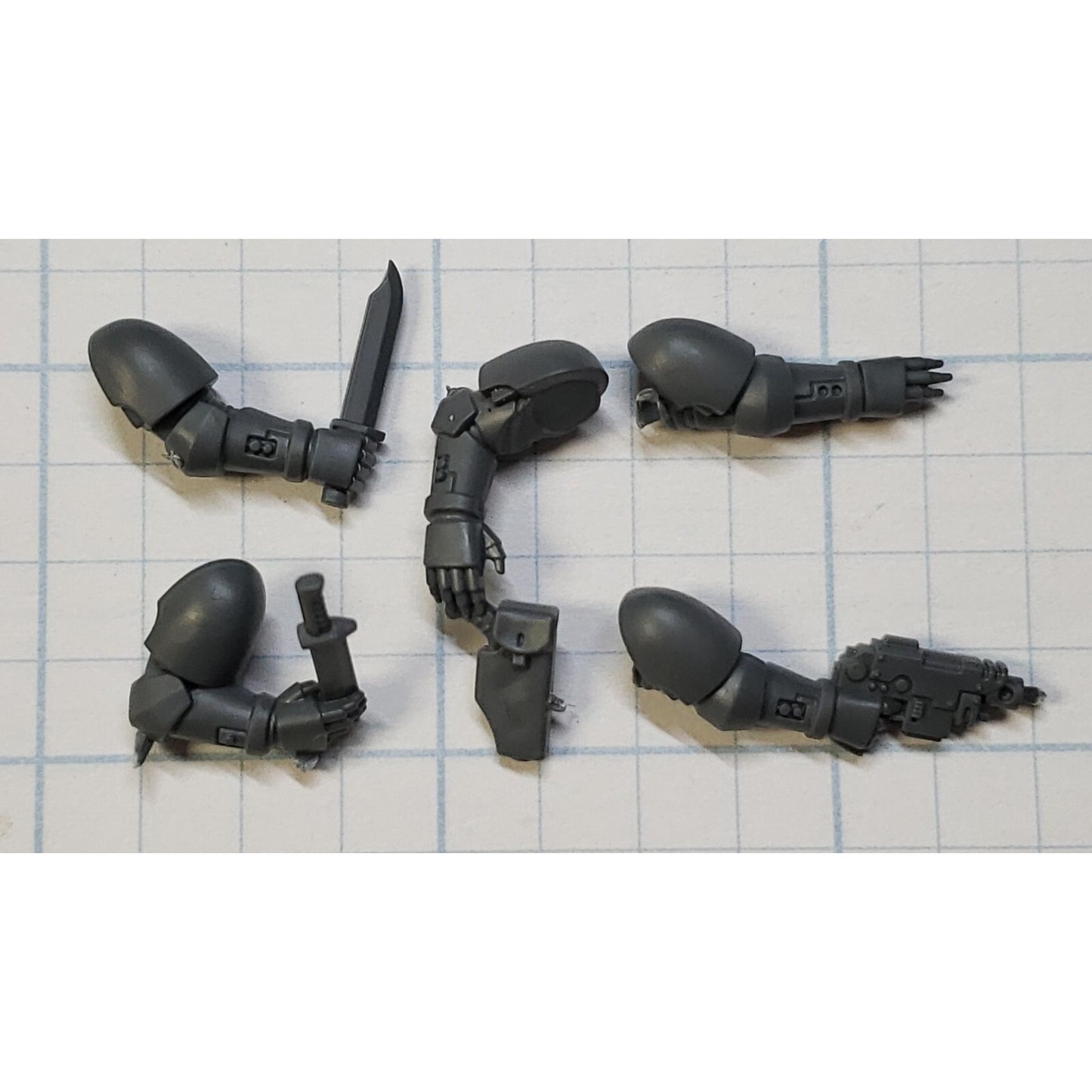 40K Space Marine Bits Infiltrator Incursor Phobos Duelist Pointing Command Arms