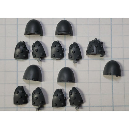 30K Space Marine Bits Mark VI Assault Squad Heresy Pips Shoulder Pads x5 Set #56