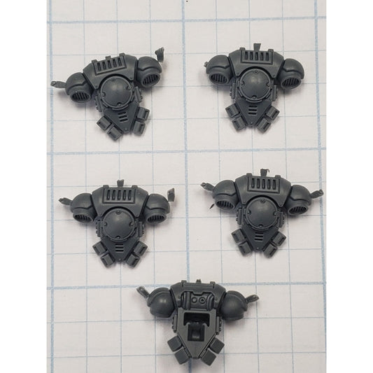 40K Space Marine Bits Assault Intercessor Backpack x5