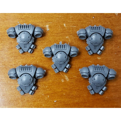 40K Space Marine Bits Assault Intercessor Backpack x5