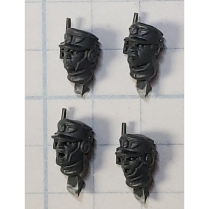 40k Astra Militarum Bits Cadian Shock Troops  Sergeant Kepi Hat Set