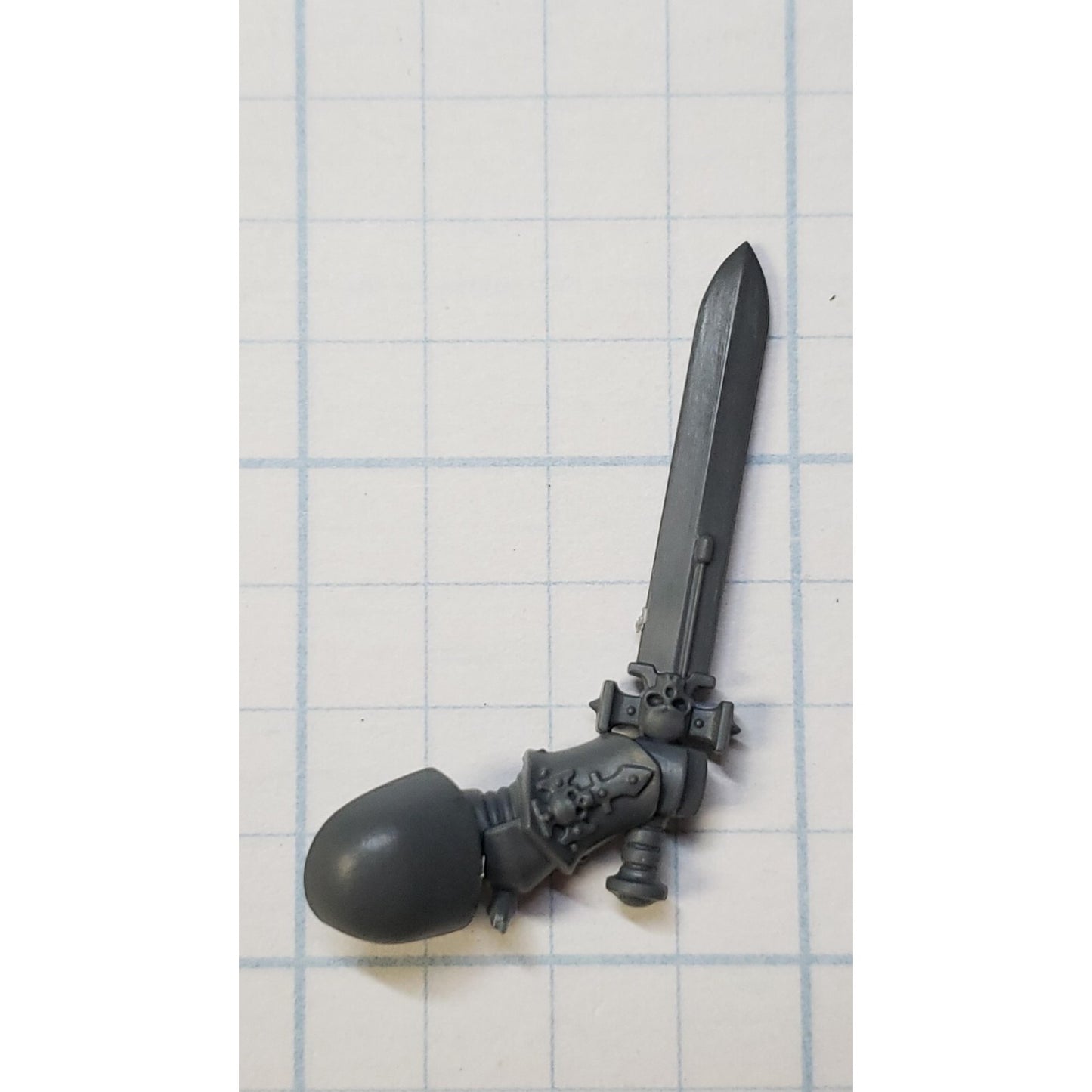 40k Space Marines Bits Bladeguard Veteran Raised Power Sword #44