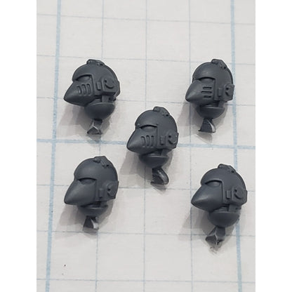 Space Marine Bits Mark 6 VI Tactical Squad Corvus Beakie Head Set 30K