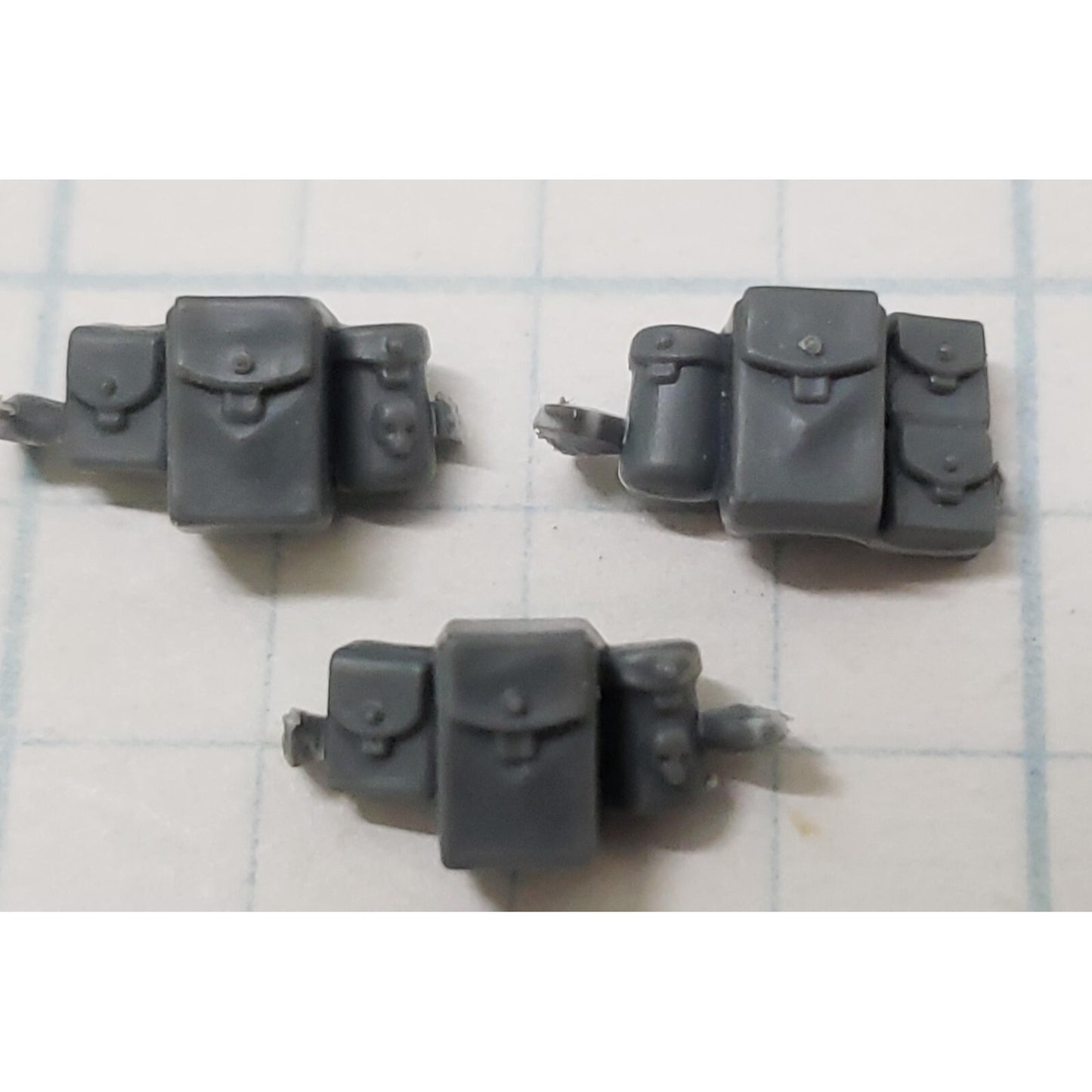 Space Marine Bits Gravis Heavy Intercessor Ammo Pouches x3 Set 40k