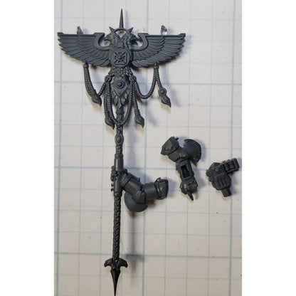40k Adeptus Custodes Bits Allarus Terminator Praetor Vexilla w Pointing Arm