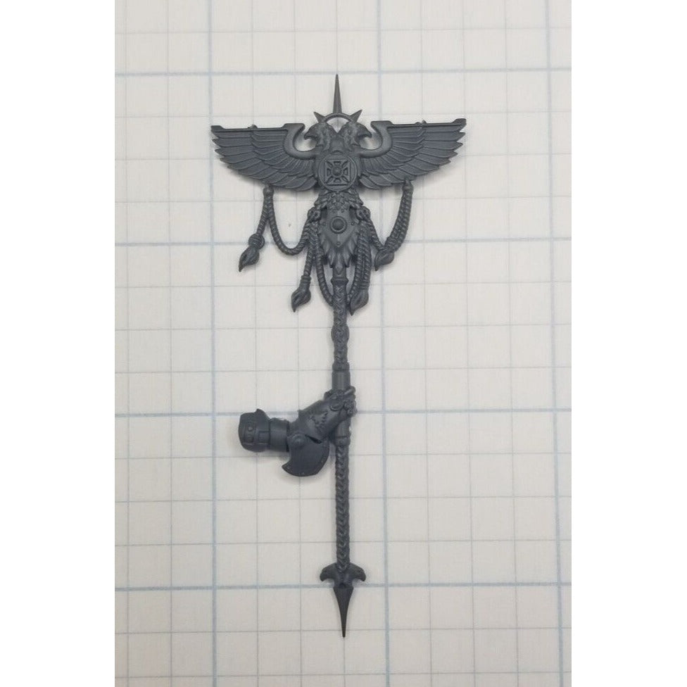 40k Adeptus Custodes Bits Allarus Terminator Praetor Vexilla w Pointing Arm