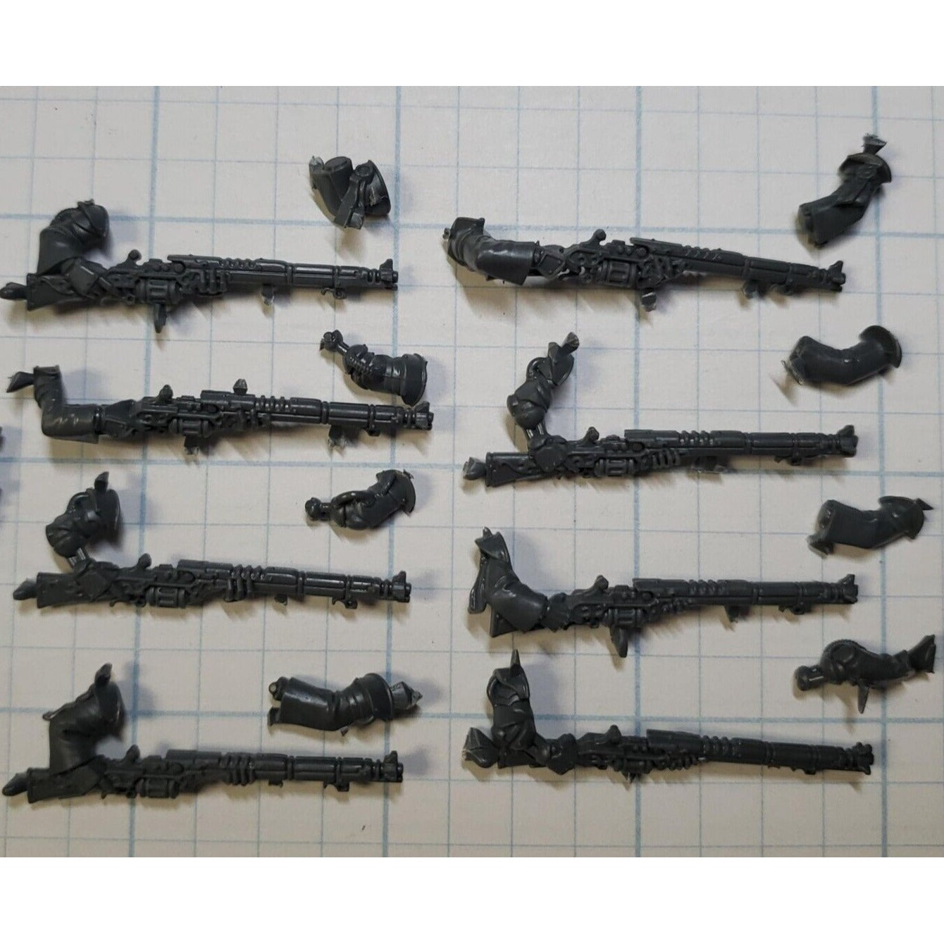 40k Adeptus Mechanicus Bits Skitarii Ranger Galvanic Rifles w Arms  x8 Set