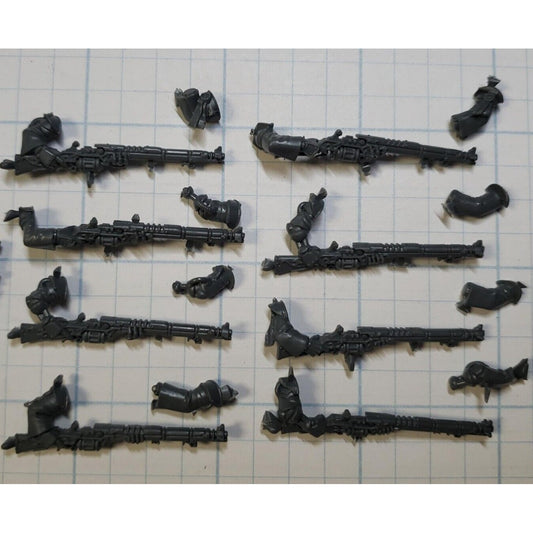 40k Adeptus Mechanicus Bits Skitarii Ranger Galvanic Rifles w Arms  x8 Set