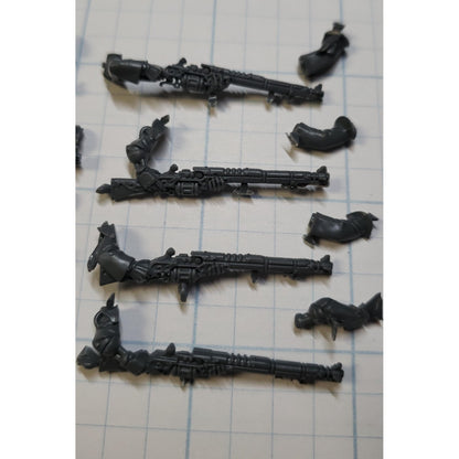 40k Adeptus Mechanicus Bits Skitarii Ranger Galvanic Rifles w Arms  x8 Set