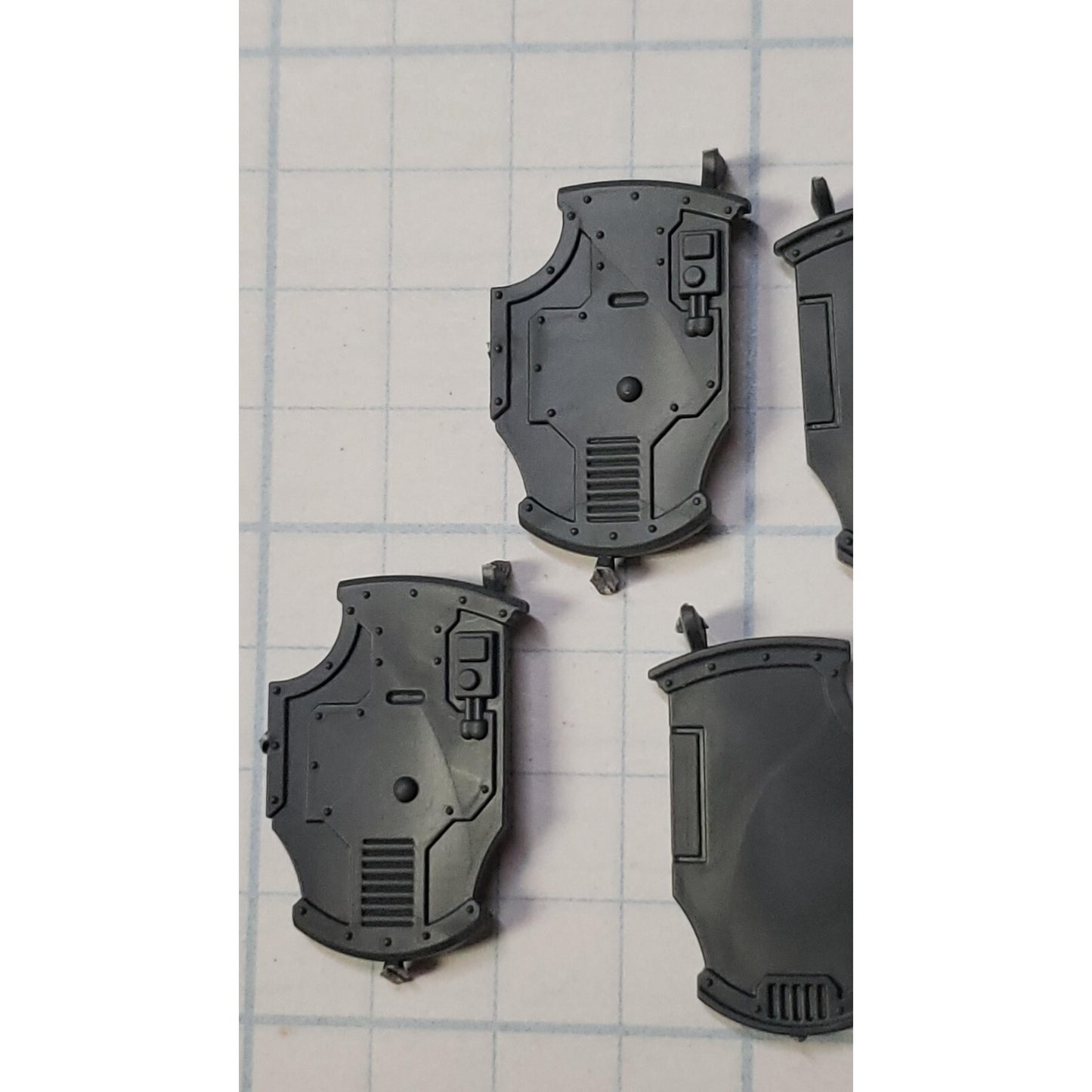 30K Space Marine Bits Mark VI Assault Squad Combat Shields x5 Set