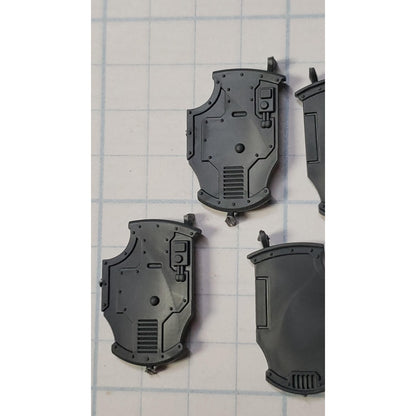 30K Space Marine Bits Mark VI Assault Squad Combat Shields x5 Set