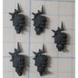 40k Adeptus Sororitas Bits Seraphim Zephyrim Helmet Heads w Crest H07