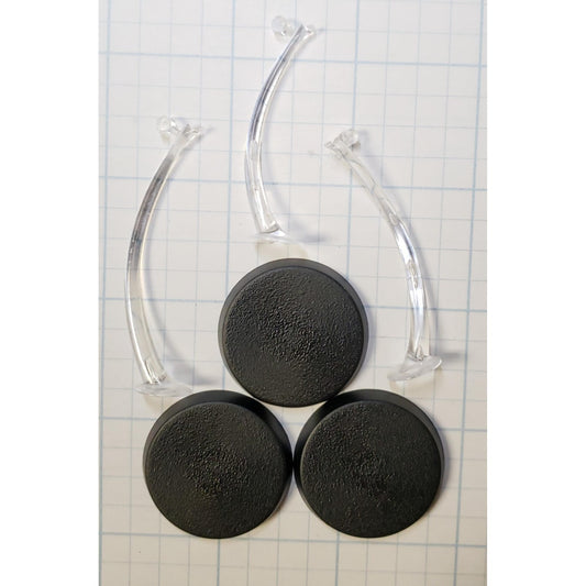 40k Adeptus Sororitas Bits Seraphim Flight Bases 32mm w Stand x3