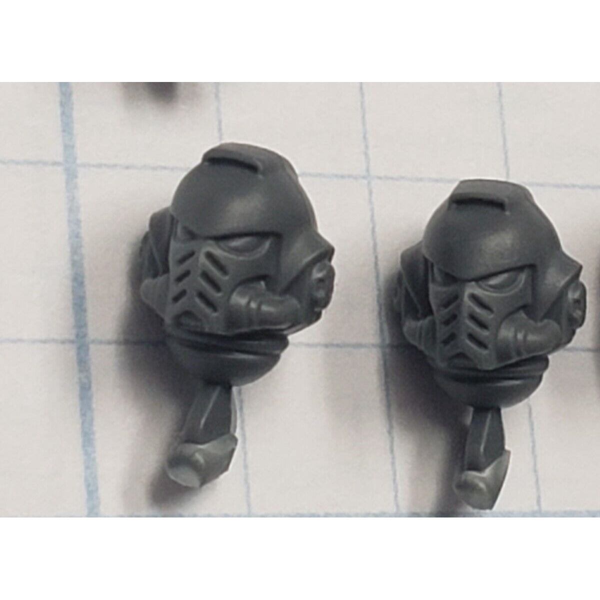 Space Marine Bits Assault Intercessor Helmet Head x5 #64