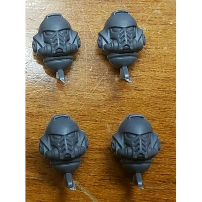 Space Marine Bits Assault Intercessor Helmet Head x5 #64