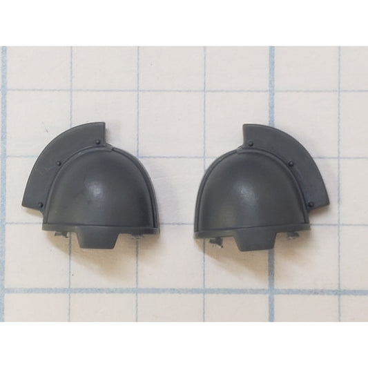 40k Space Marine Bits Aggressor Gravis Crest Pip Shoulder Pads #60