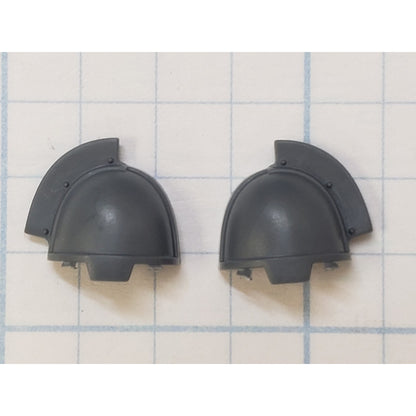 40k Space Marine Bits Aggressor Gravis Crest Pip Shoulder Pads #60