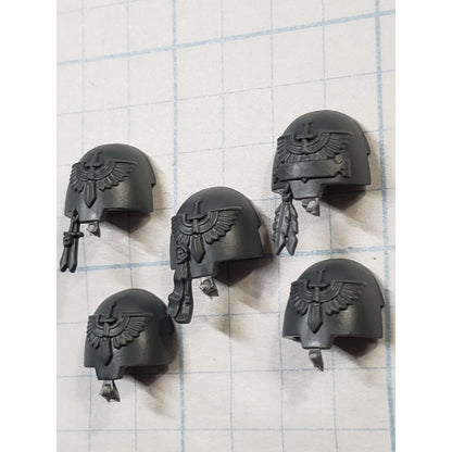 40k Dark Angels Bits Upgrade Deathwing Terminator Shoulder Pads x5 C01
