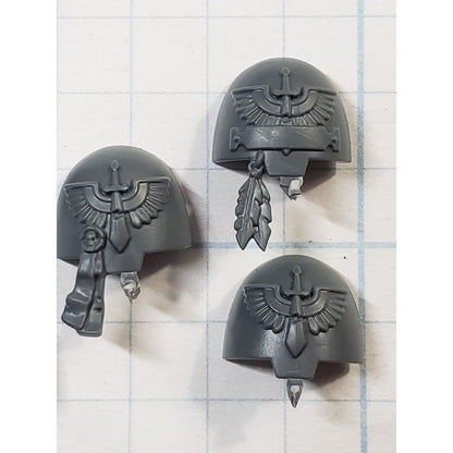 40k Dark Angels Bits Upgrade Deathwing Terminator Shoulder Pads x5 C01