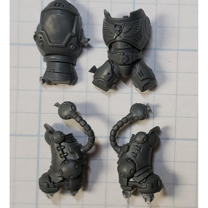 40k Space Marine Bits Heavy intercessor Gravis Armor Body Legs #01