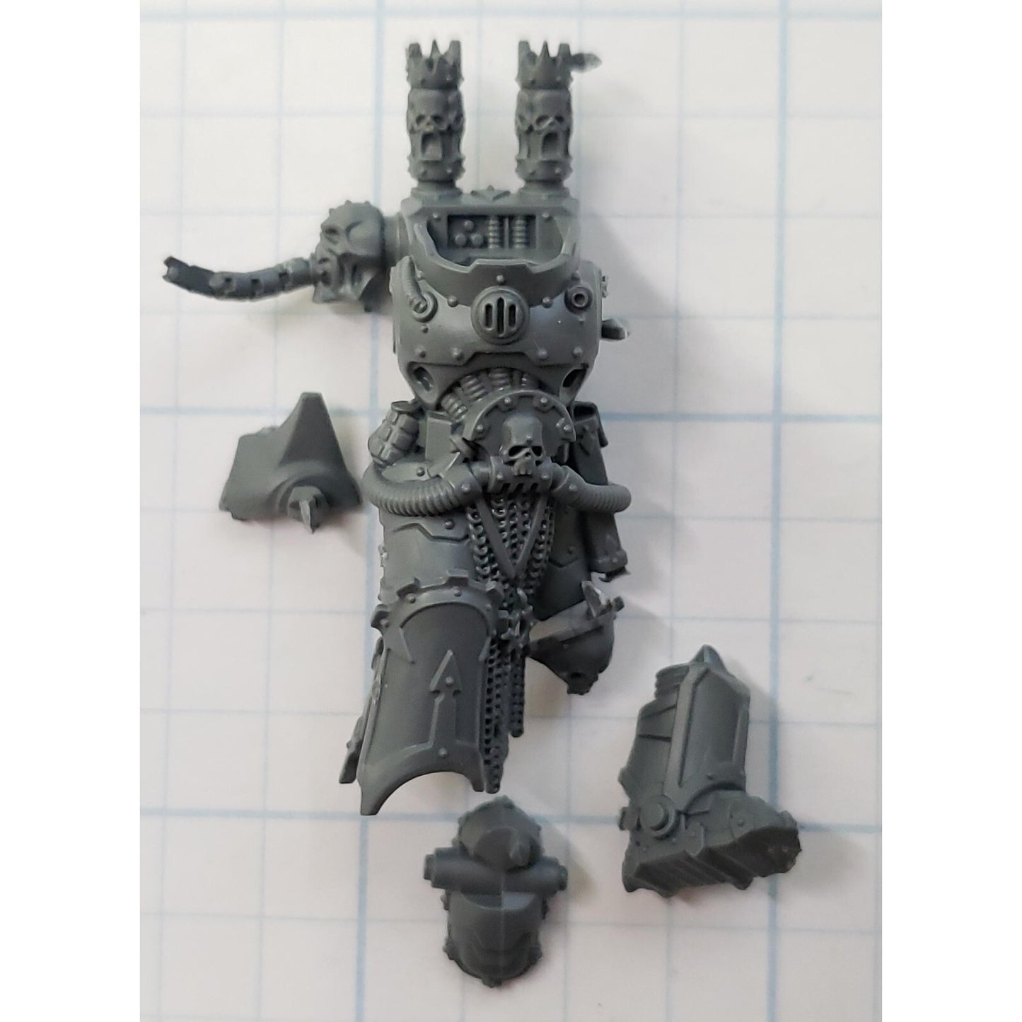 40k Chaos Space Marine Bits Warpsmith  Mutated Bionic Torso & Legs