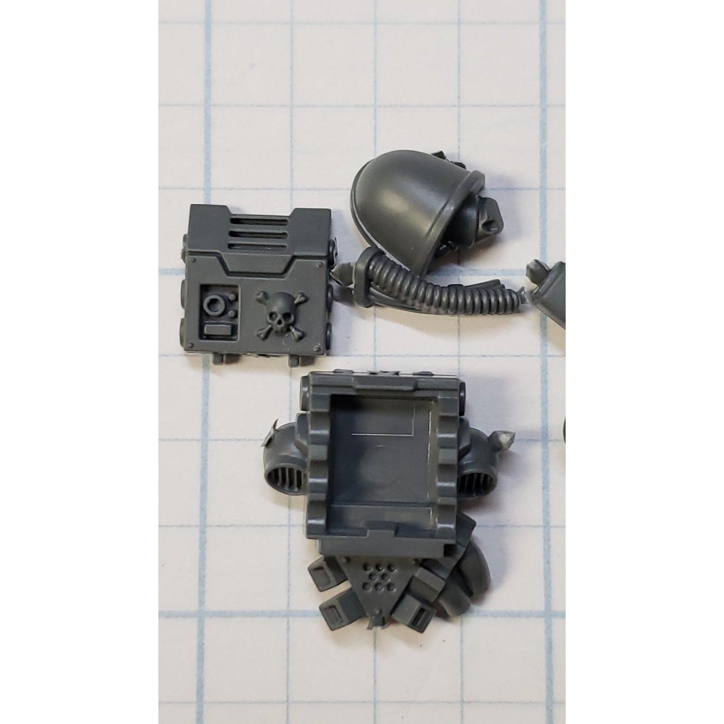 40k Space Marine Bits Devastator Lascannon W Backpack #64