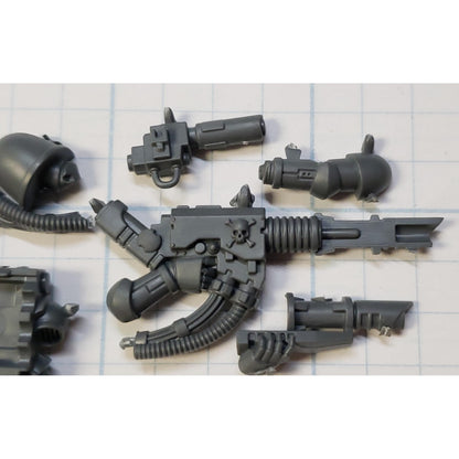 40k Space Marine Bits Devastator Lascannon W Backpack #64