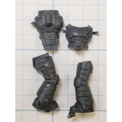 30k Space Marine Bits Legionnaire Mark II Crusade Armor Body Legs #10