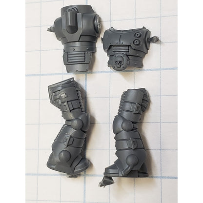 30k Space Marine Bits Legionnaire Mark II Crusade Armor Body Legs #10