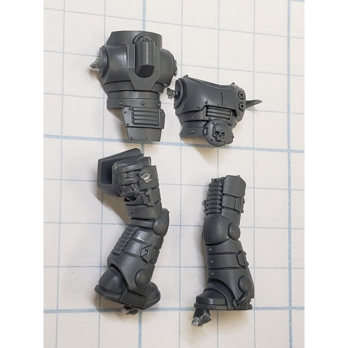 30k Space Marine Bits Legionnaire Mark II Crusade Armor Body Legs #10