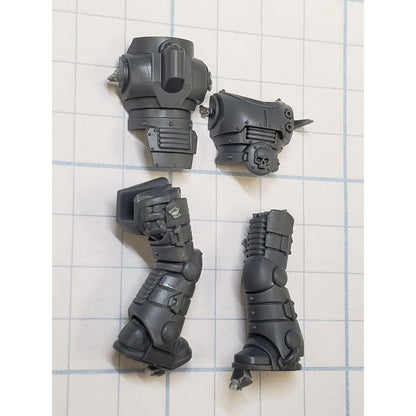 30k Space Marine Bits Legionnaire Mark II Crusade Armor Body Legs #10