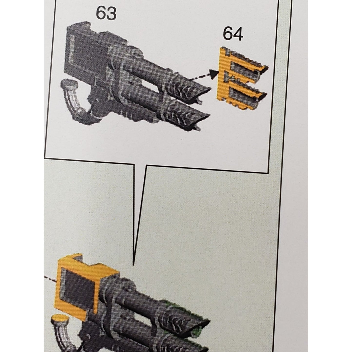 40K Space Marine Bits Venerable Dreadnought Lascannon #63