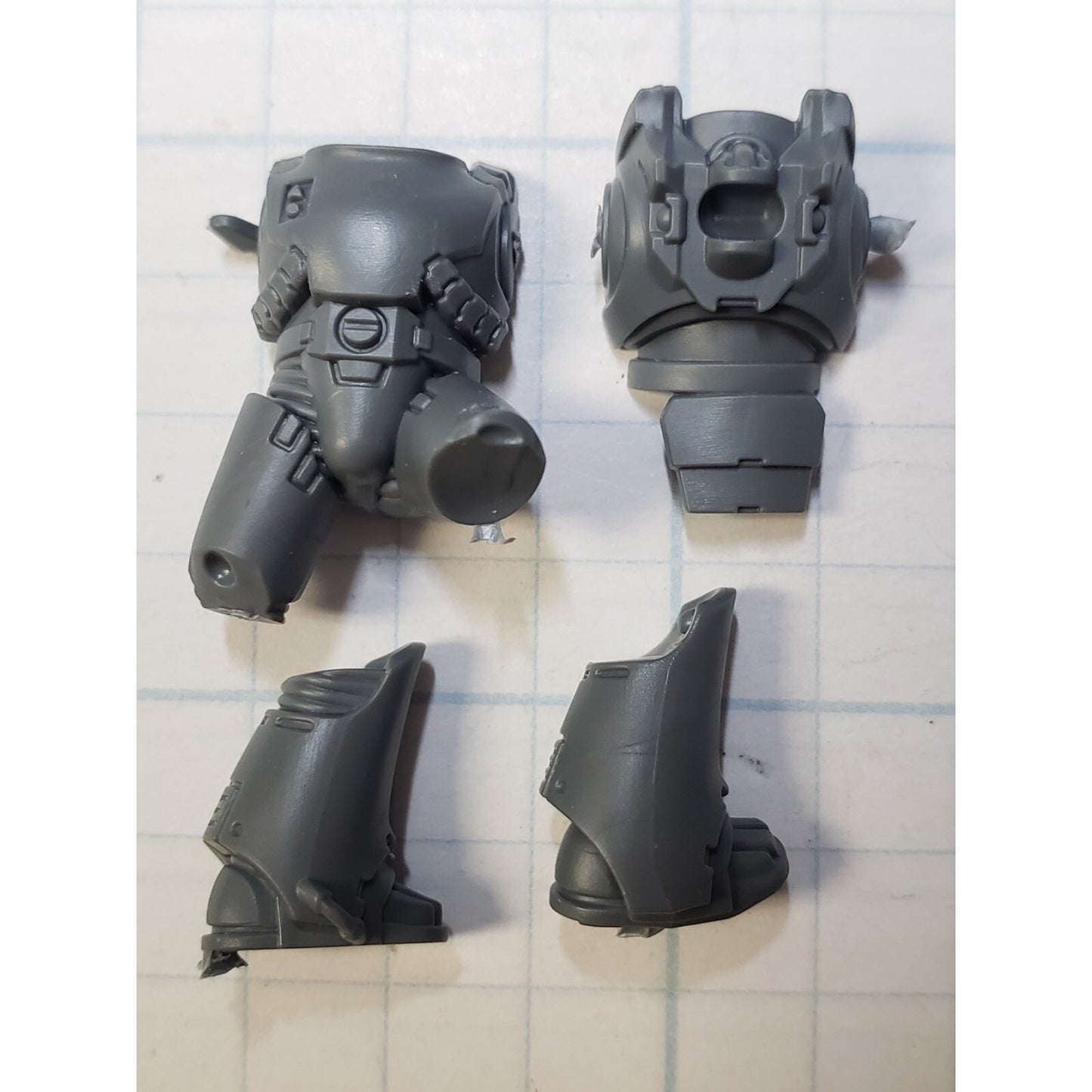 30K Space Marine Bits Mark 6 VI Assault Squad Torso Legs #35