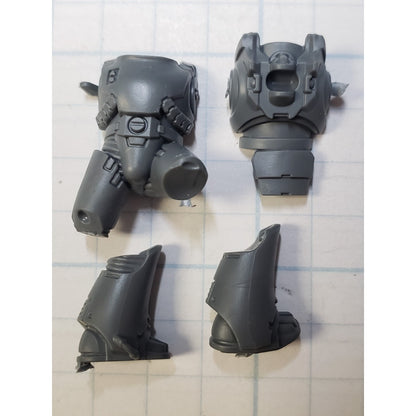 30K Space Marine Bits Mark 6 VI Assault Squad Torso Legs #35