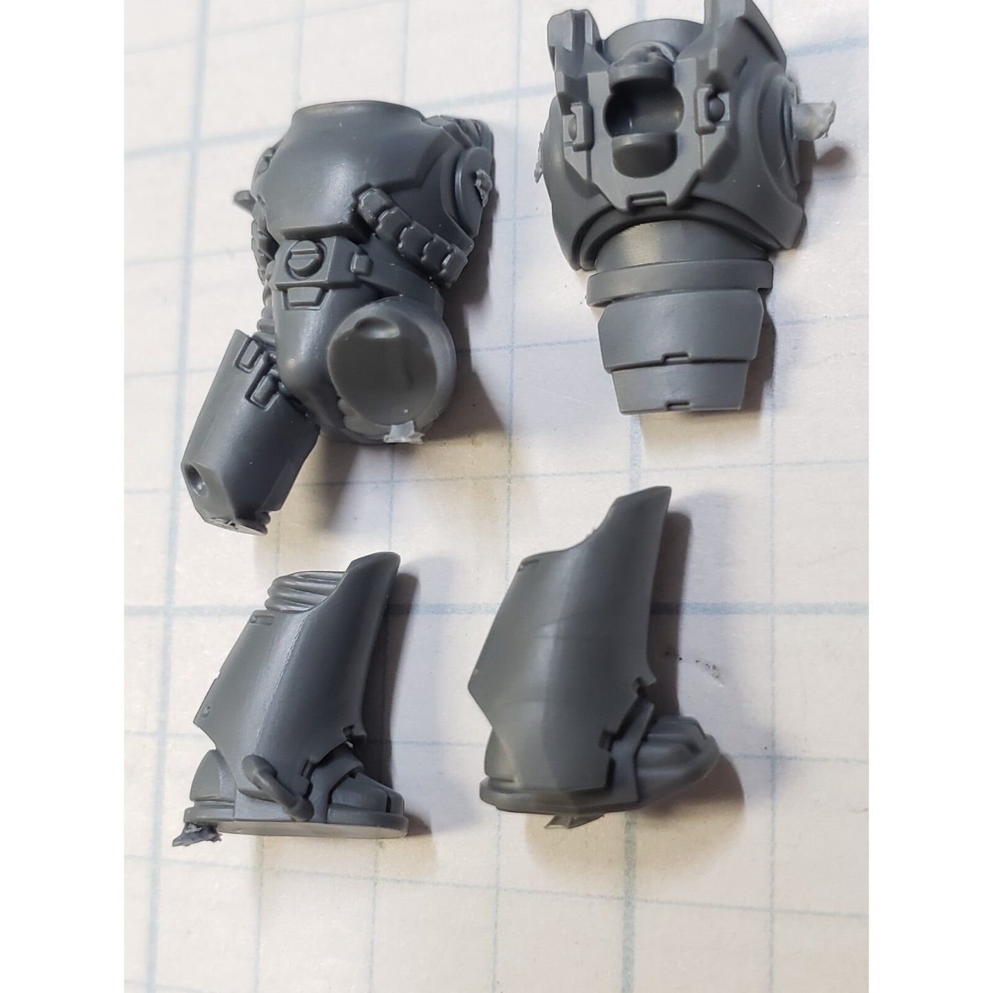 30K Space Marine Bits Mark 6 VI Assault Squad Torso Legs #35