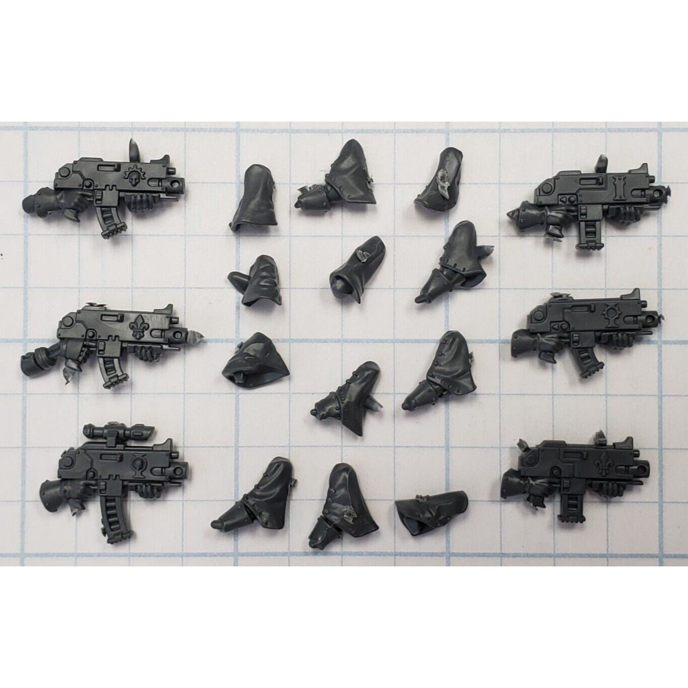 40K Adeptus Sororitas Bits Battle Sister Squad Bolters w/Arms x6