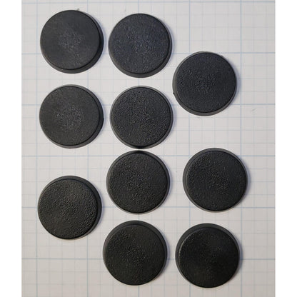 40k Chaos Space Marine Bits Chosen Heretic 32mm GW Bases x10