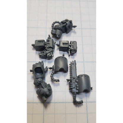 40k Space Marines Bits Terminator Squad Storm Bolter Chainfist Power Fist B34